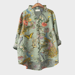 Vexelle™ | Elegant Long-Sleeve Blouse