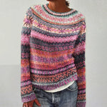 Brooke - Retro Scandinavian knitted sweater